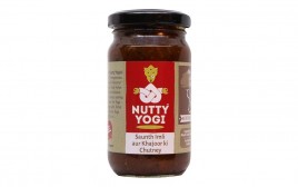 Nutty Yogi Saunth Imli aur Khajoor Ki Chutney  Glass Jar  250 grams